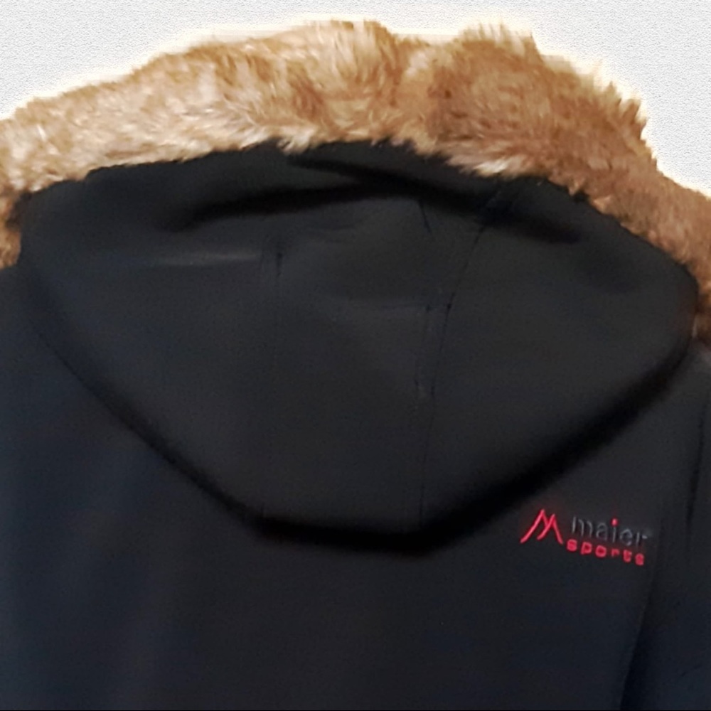 🔥🎯SIZE 12/14 MAIER SPORTS Black Jacket Size 40 - Picture 2 of 7